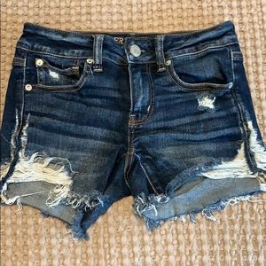 American eagle jean shorts